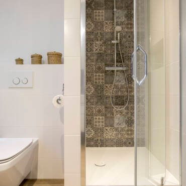 Mampara realizada por Vencor aluminos